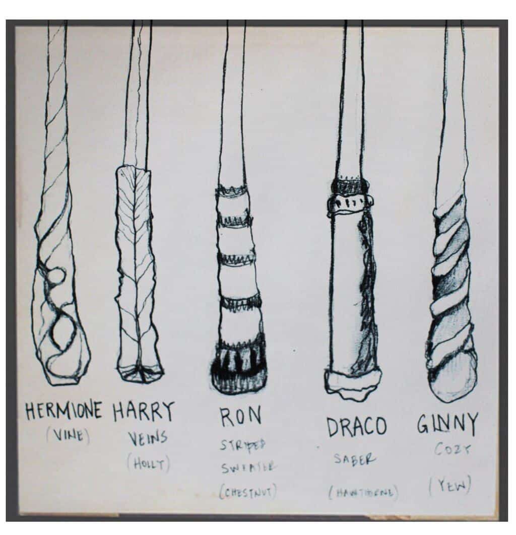 harry potter wand designs_tw